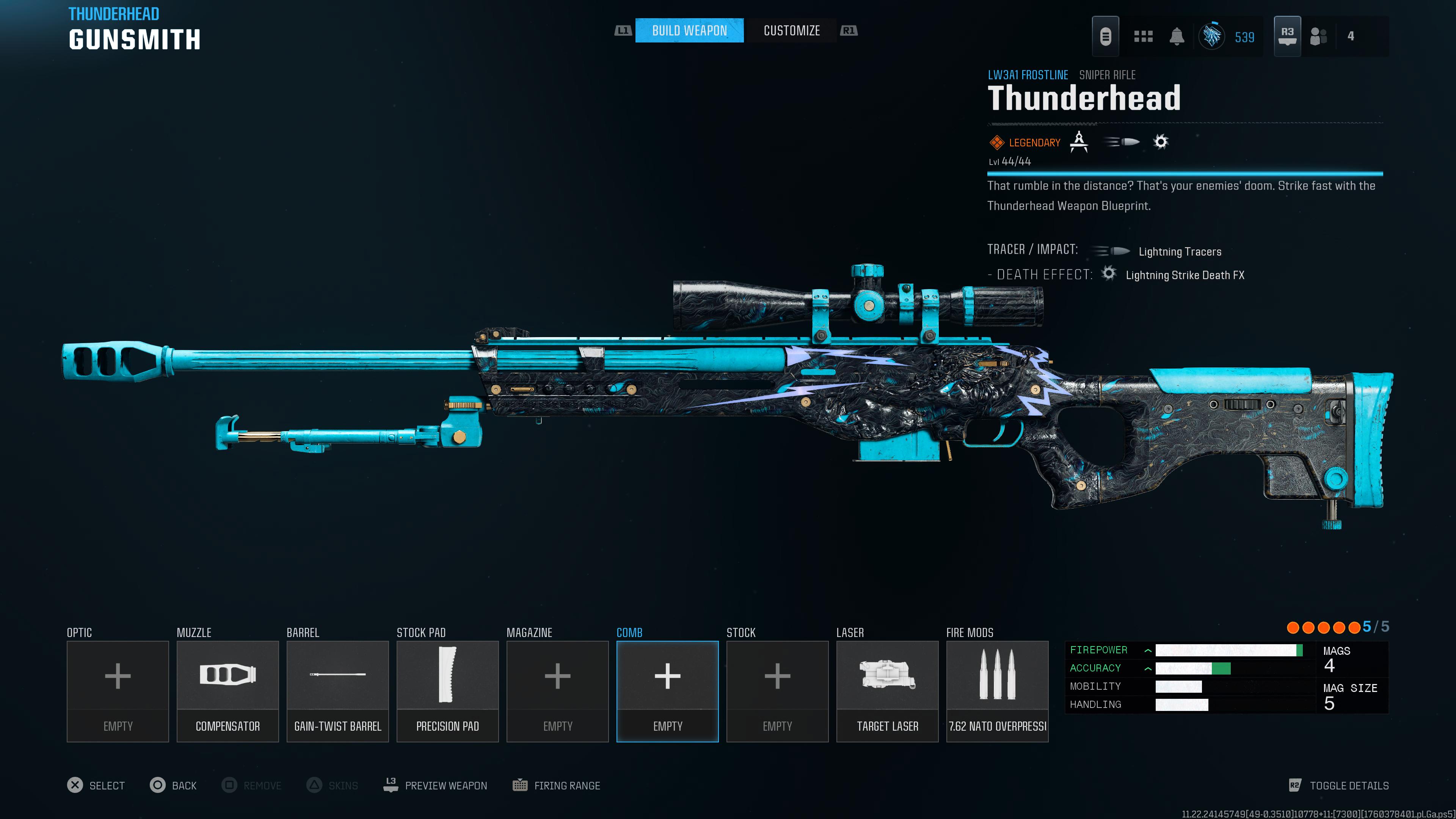 Frostline Loadout