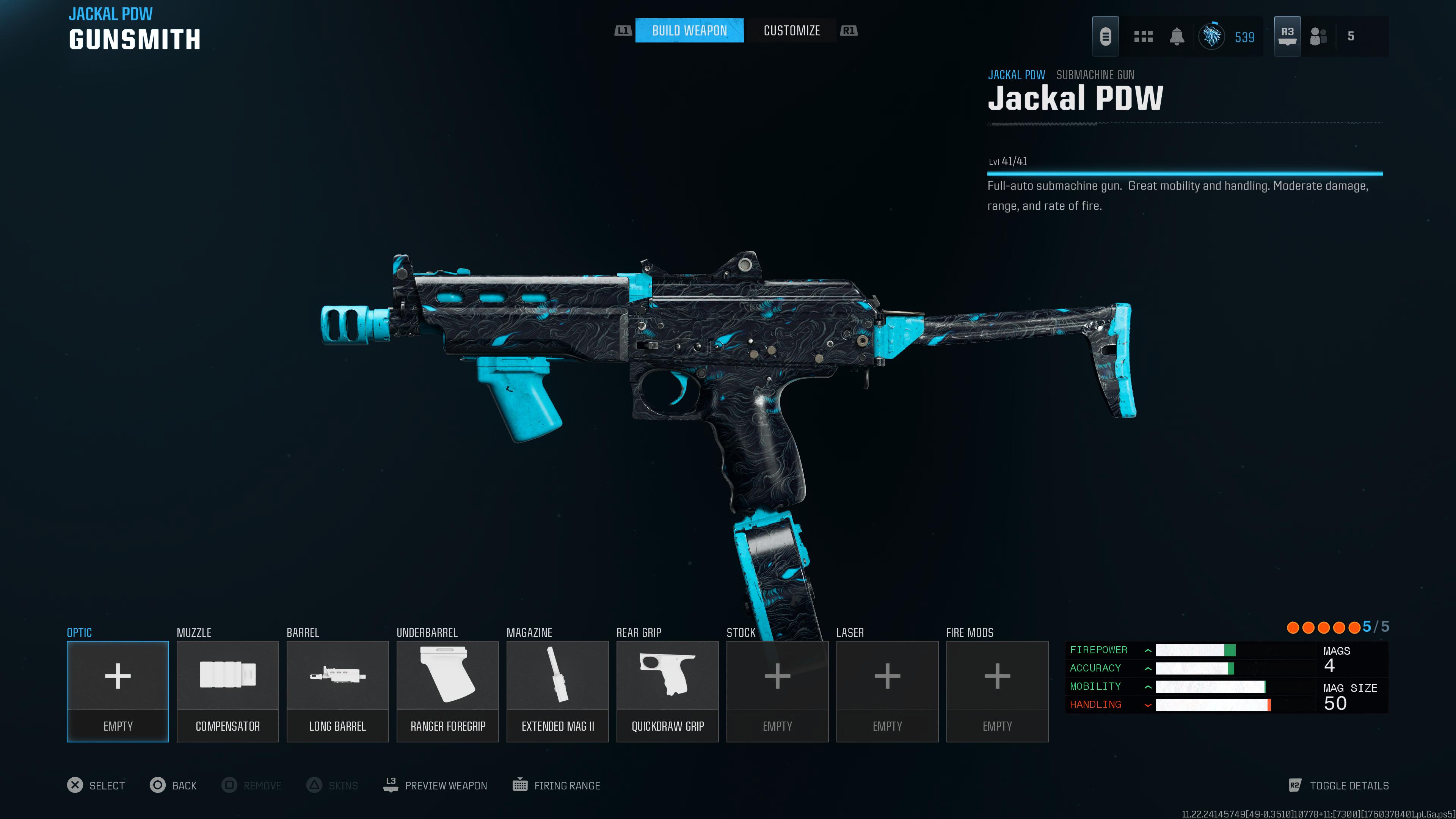 Jackal Loadout